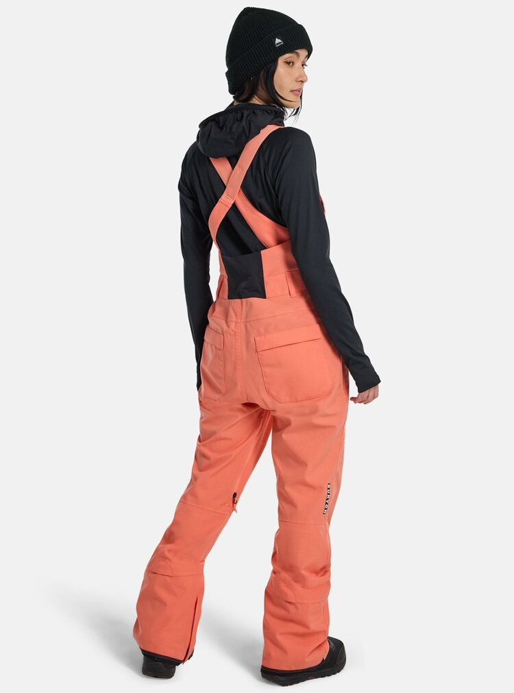 Burton Burton Avalon Stretch Bib Pants 2025 (Womens) | Peach Echo