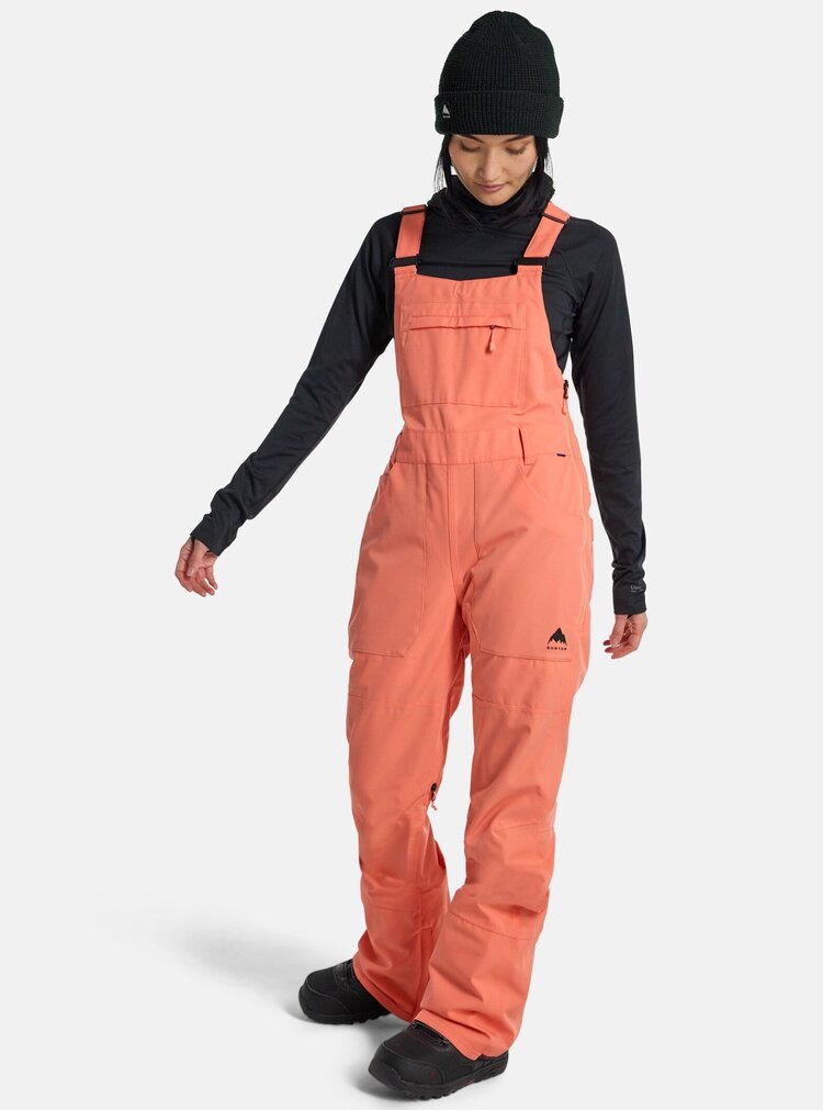Burton Burton Avalon Stretch Bib Pants 2025 (Womens) | Peach Echo