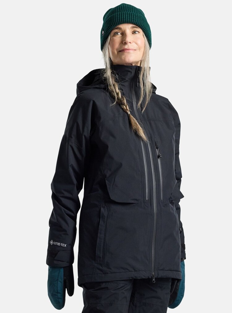 Burton Burton Pillowline Gore-Tex Jacket 2026 (Womens) | True Black
