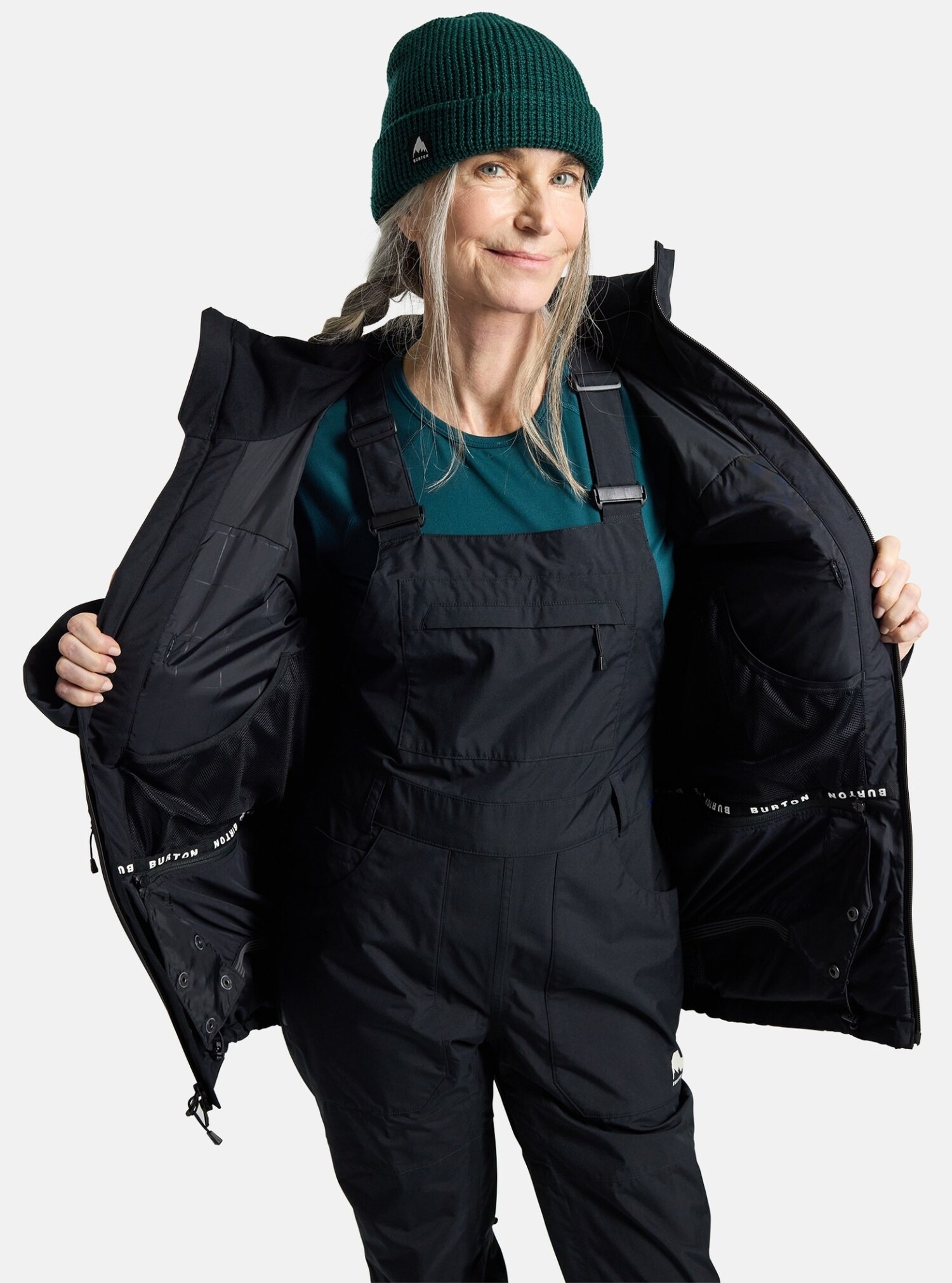 Burton Pillowline Gore-Tex Jacket 2025 (Womens) | True Black - The