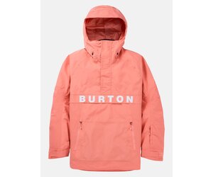 Burton Frostner Anorak 2025 (Mens) | Peach Echo - The Drop Rideshop