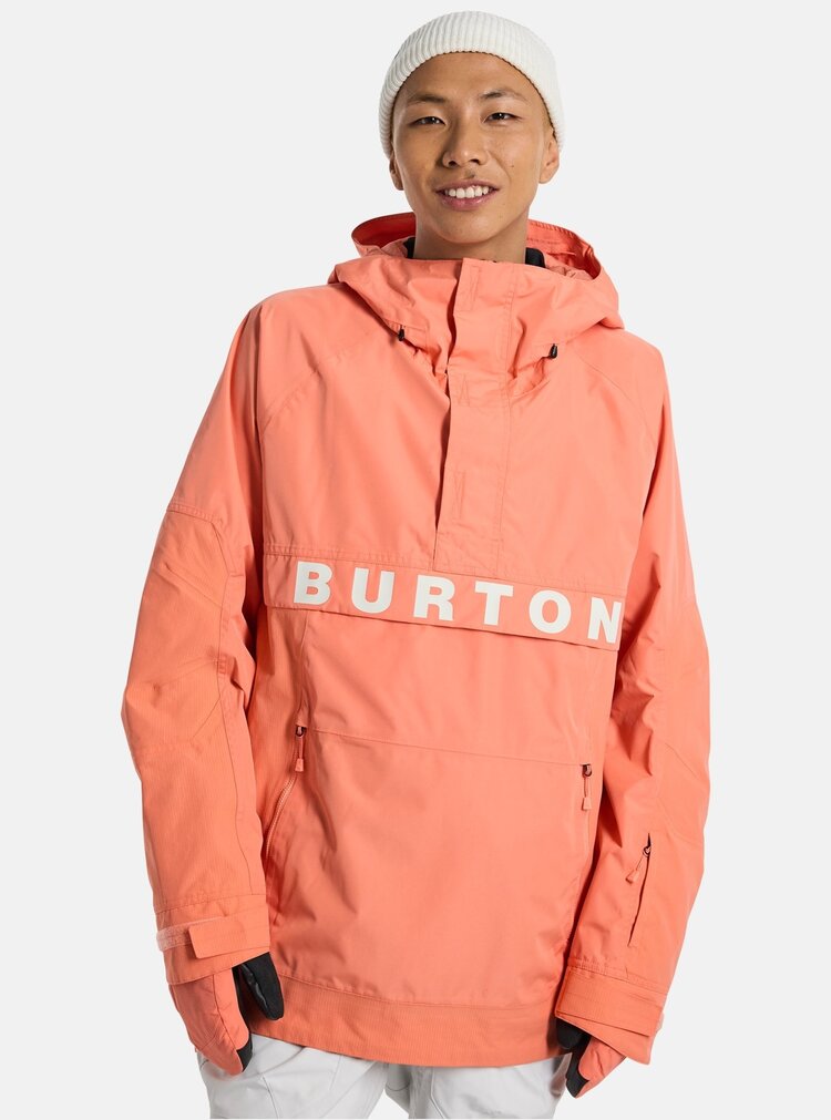 Burton Burton Frostner Anorak 2025 (Mens) | Peach Echo