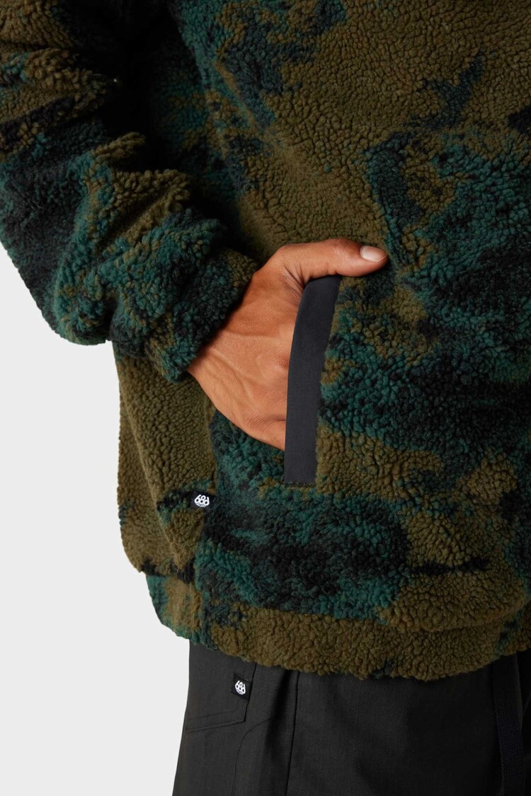 686 686 Everywhere Outpost Sherpa Jacket 2025 (Mens) | Cypress Green Hemisphere