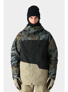 686 686 Geo Jacket 2025 (Mens) | Cypress Green Hemisphr Clrblk