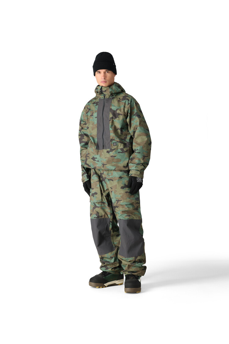 686 686 Ghost 2.5L Anorak 2025 (Mens) | Fatigue Camo Colorblock