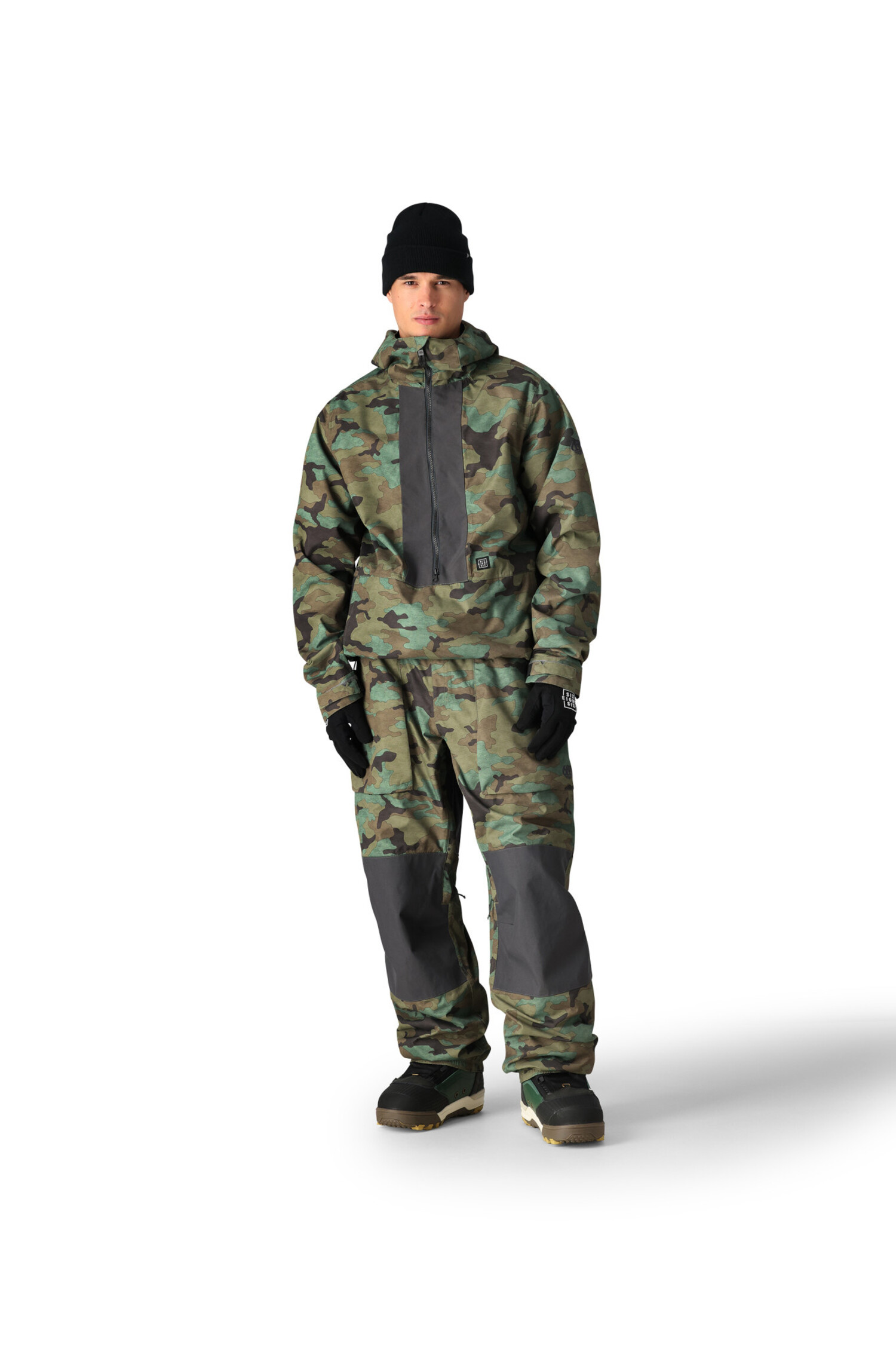 686 Ghost 2.5L Pant 2025 (Mens) | Fatigue Camo Colorblock - The