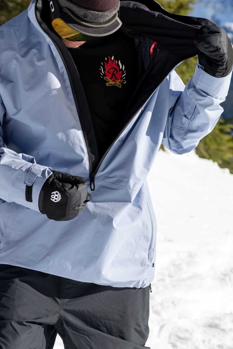 686 686 Gore-Tex Fragment Shell Anorak 2025 (Mens) | Purple Impression