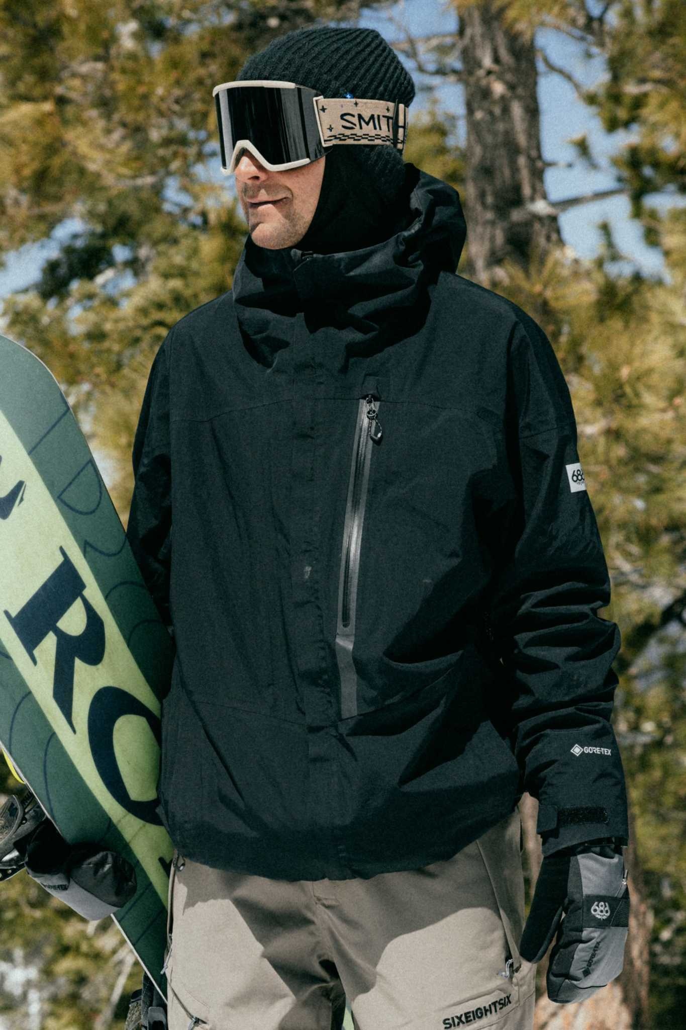 686 Gore-Tex Gt Jacket 2025 (Mens) | Black - The Drop Rideshop