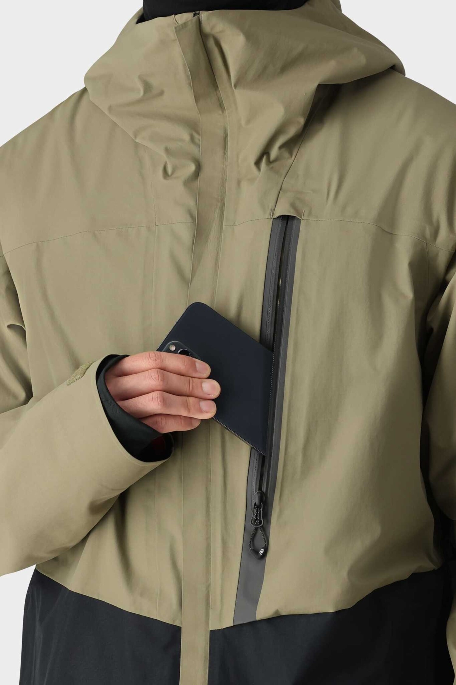 686 Gore-Tex Gt Jacket 2025 (Mens) | Sage Colorblock - The 686 Gore-Tex Gt Jacket 2025 (Mens) | Sage Colorblock - The