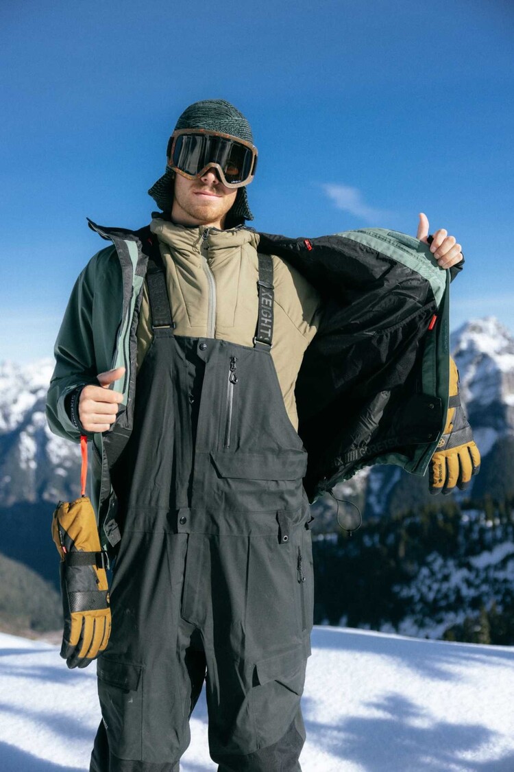 686 686 Gore-Tex Stretch Dispatch Bib 2026 (Mens) | Black