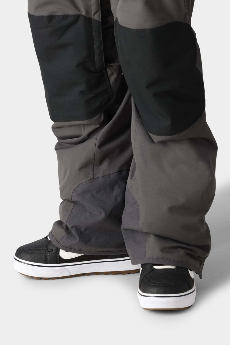 686 686 Hot Lap Bib 2026 (Mens) | Charcoal Colorblock