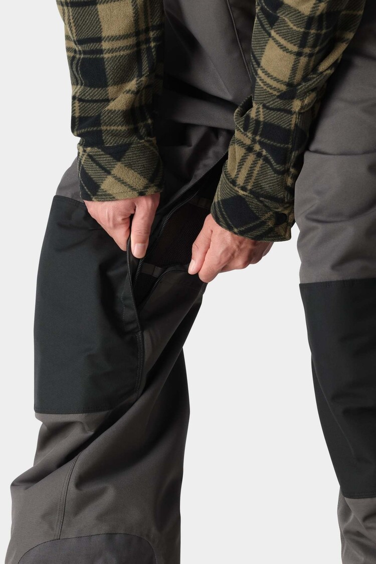 686 686 Hot Lap Bib 2026 (Mens) | Charcoal Colorblock