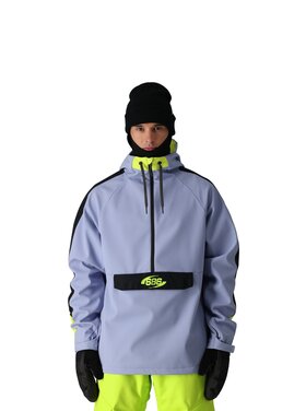 686 686 Waterproof Anorak 2025 (Mens) | Purple Impression Colorblock