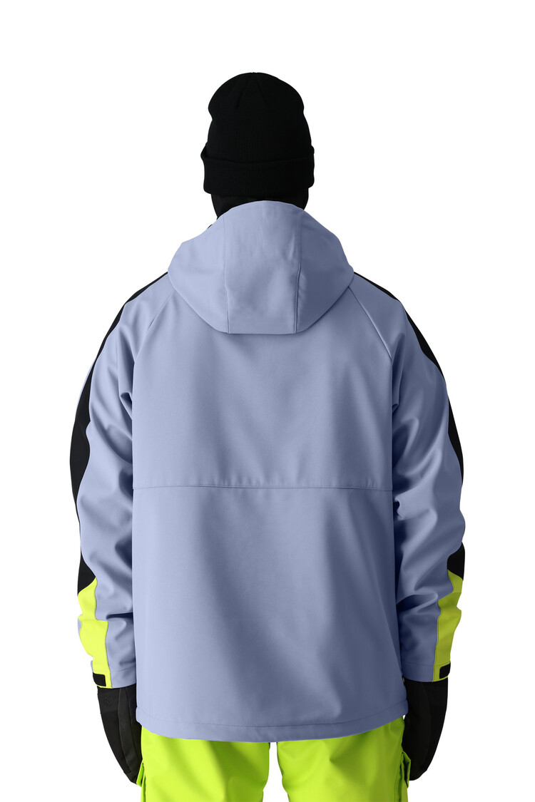 686 686 Waterproof Anorak 2025 (Mens) | Purple Impression Colorblock