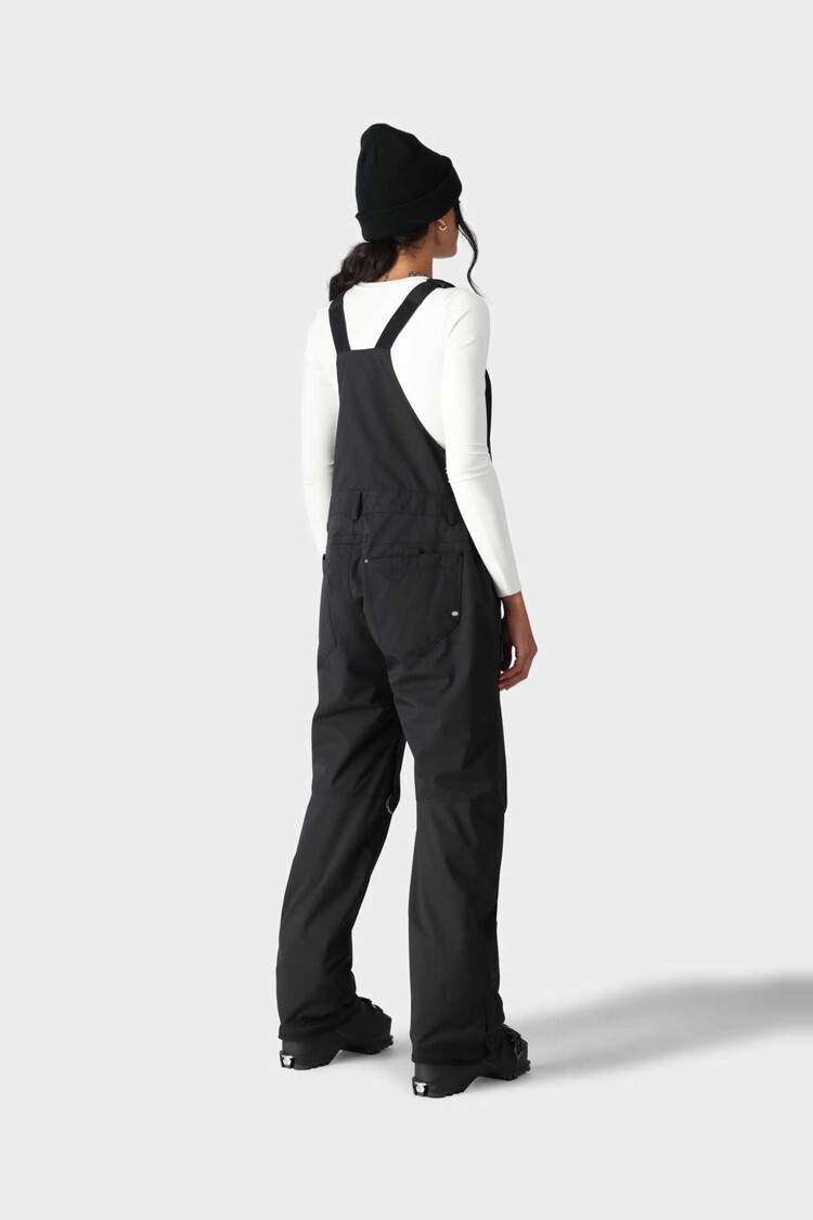 686 686 Black Magic Bib 2026 (Womens) | Black Geo Jacquard