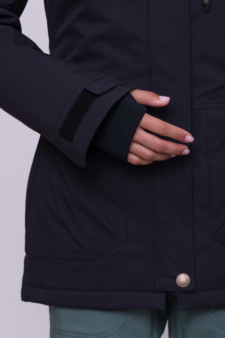 686 686 Spirit Jacket 2026 (Womens) | Black Geo Jacquard