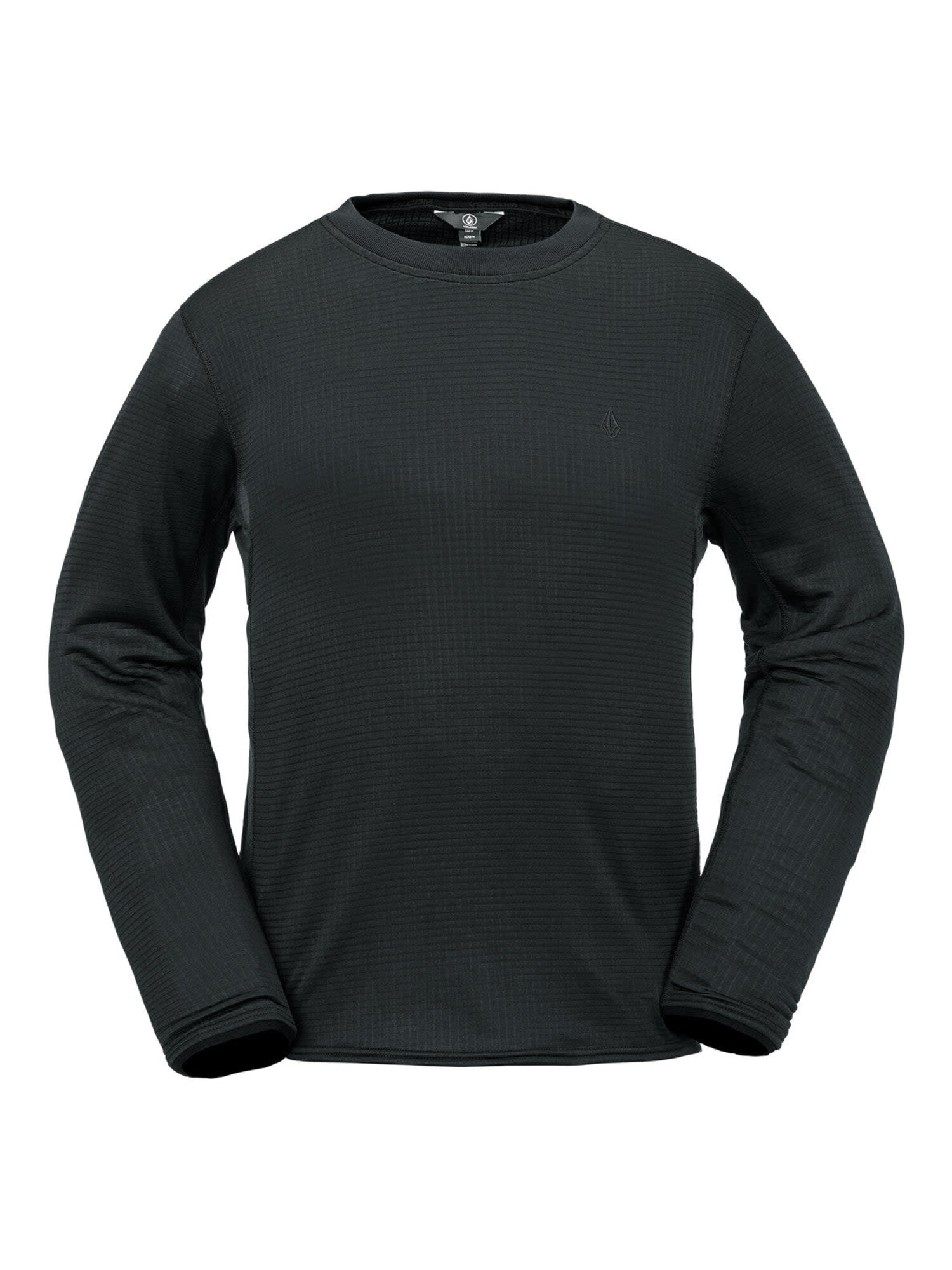 Volcom Gridlock Crew 2025 (Mens) | Black - The Drop Rideshop