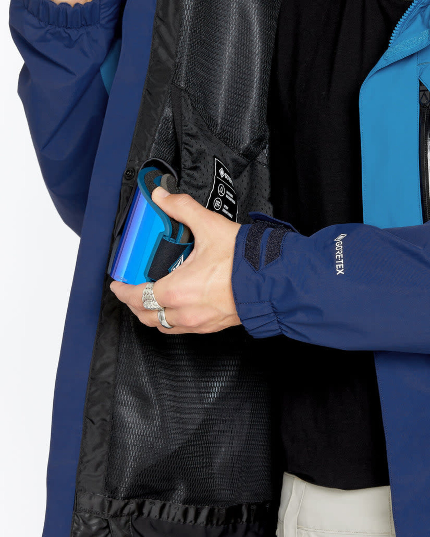 Volcom L Gore-Tex Jacket 2025 (Mens) | Light Blue - The Drop Rideshop