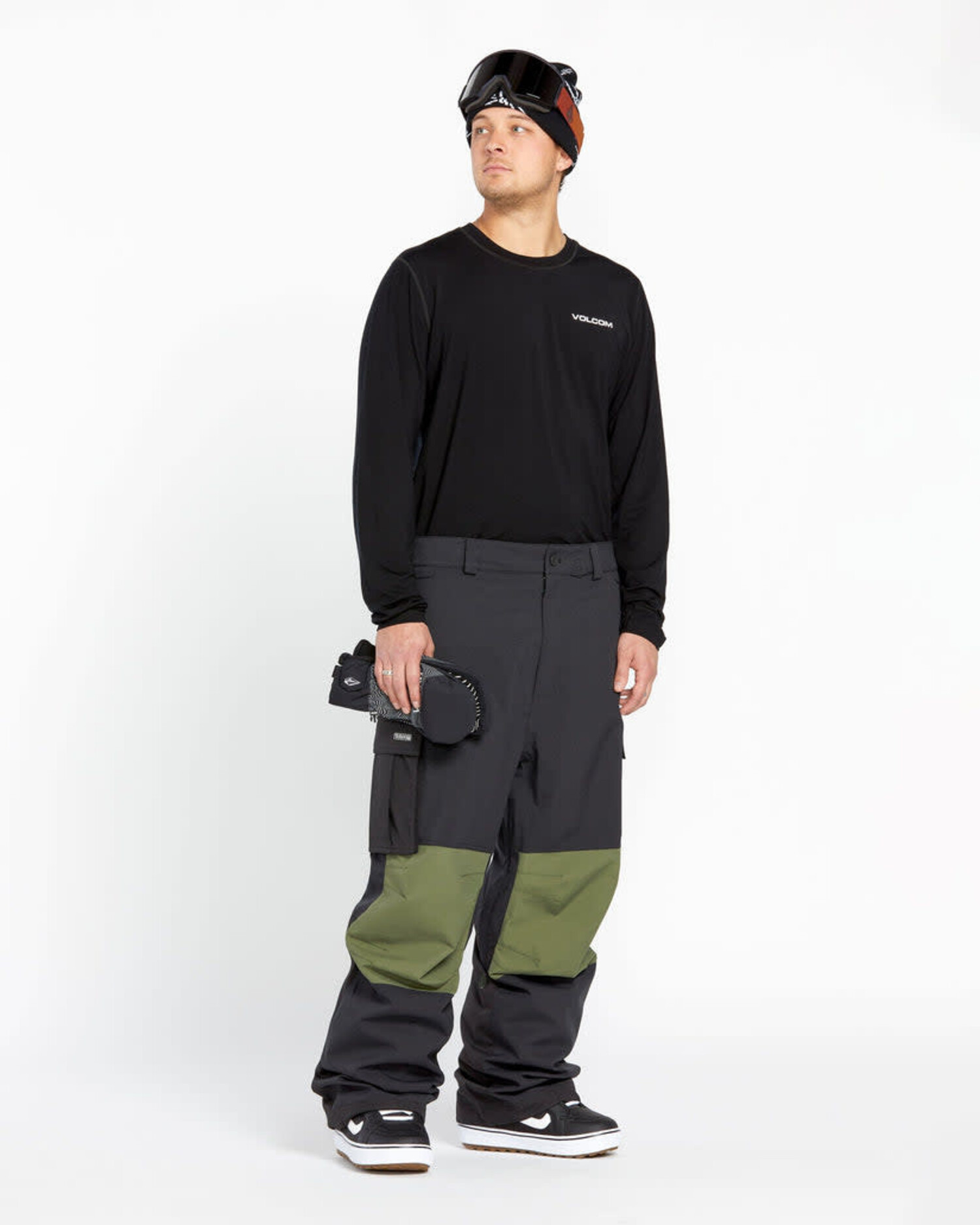 Volcom Nwrk Baggy Pant 2025 (Mens) | Black - The Drop Rideshop