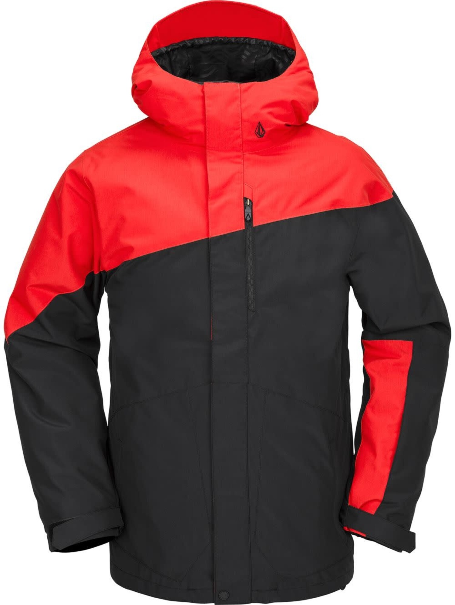 Volcom Primry Ins Jacket 2025 (Mens) | Crimson - The Drop Rideshop