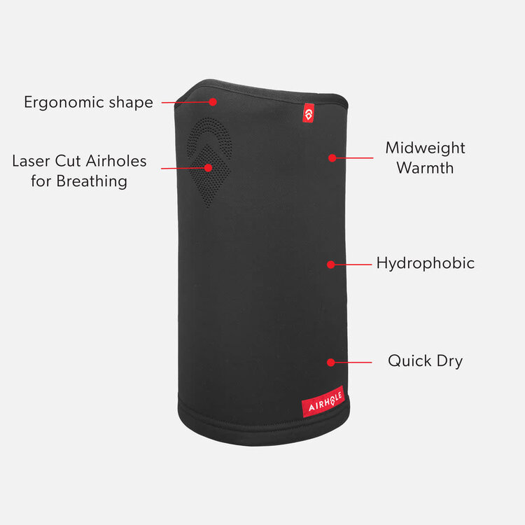 Airhole Airhole Polarfleece Airtube Ergo 2026 (Unisex) | Black