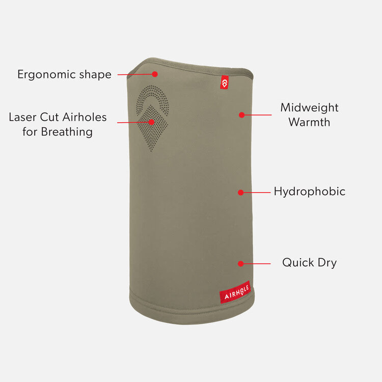 Airhole Airhole Polarfleece Airtube Ergo 2026 (Unisex) | Khaki