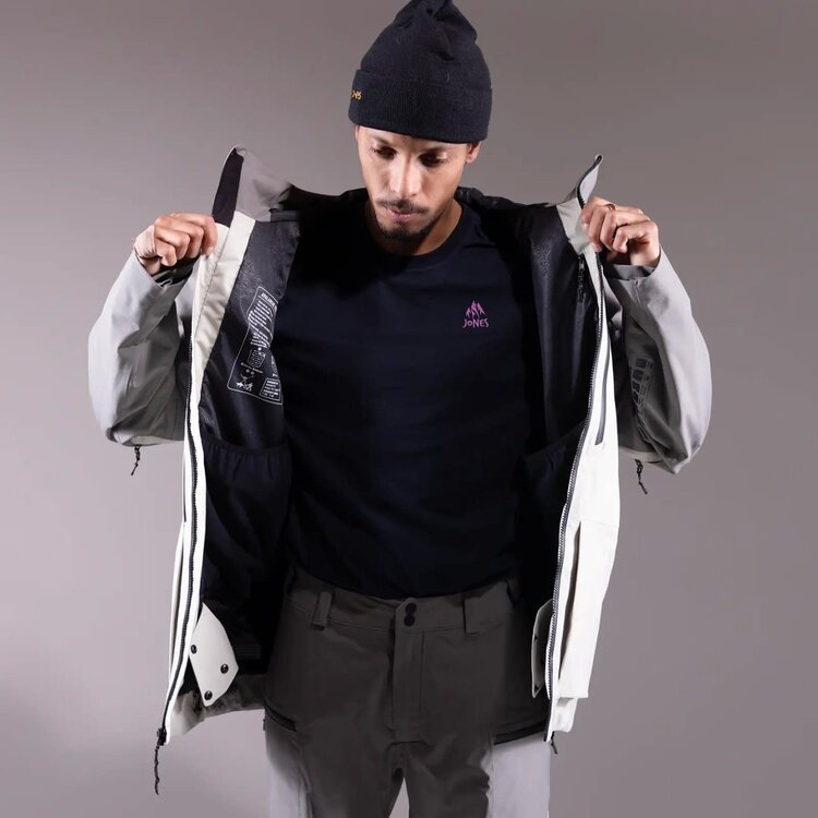 Jones Jones Mtn Surf Rec Jacket 2025 (Mens) | Stealth Black