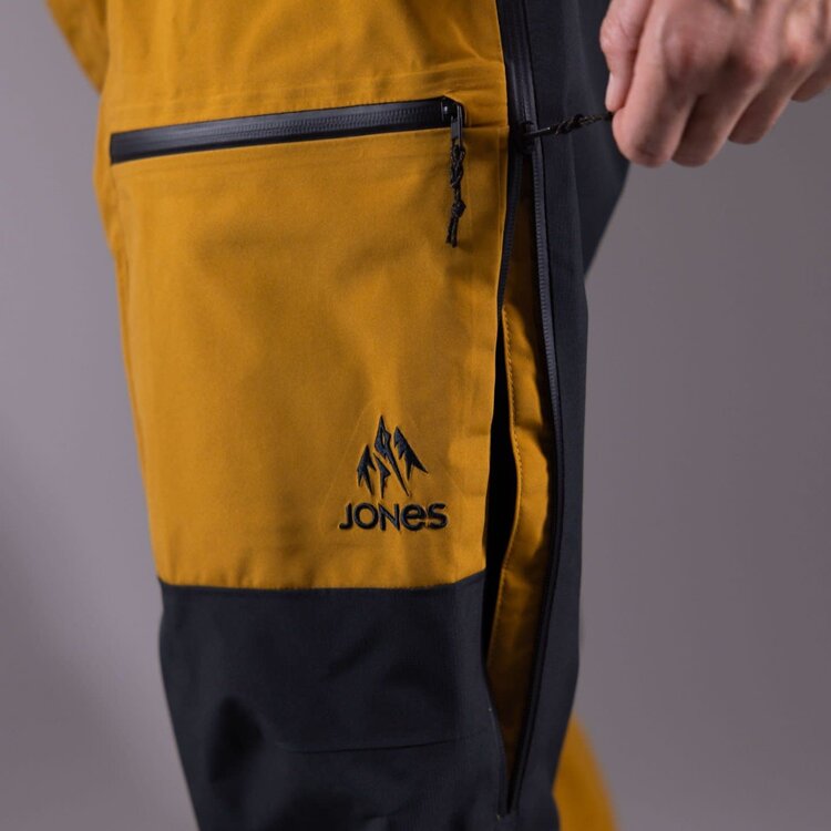 Jones Jones Mtn Surf Rec Bib 2026 (Mens) | Stealth Black