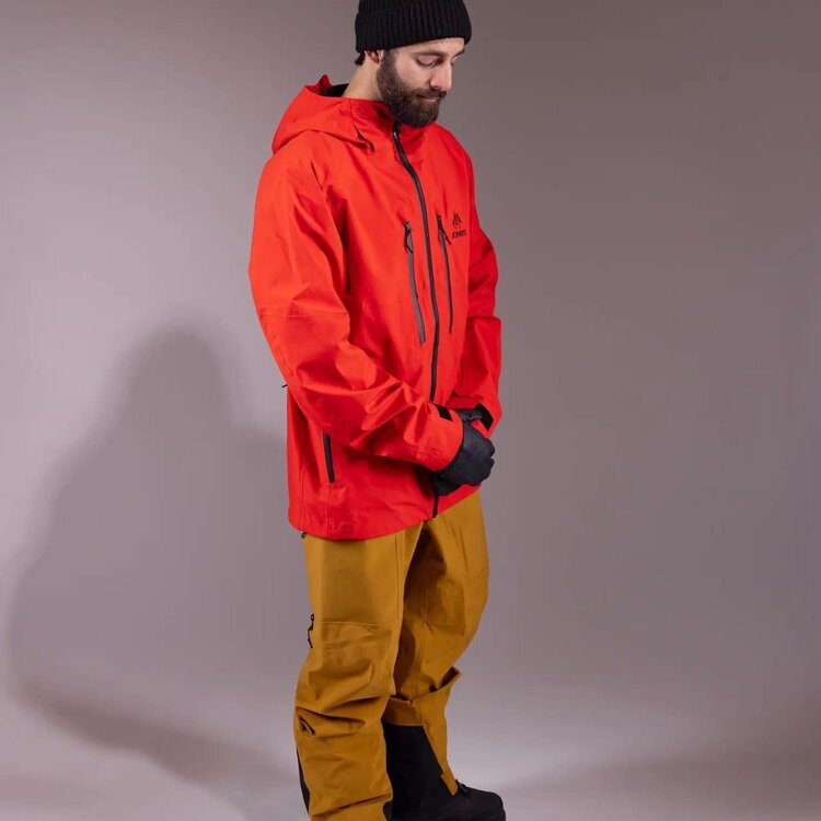 Jones Jones Shralpinist Str Rec Jacket 2025 (Mens) | Lava Red