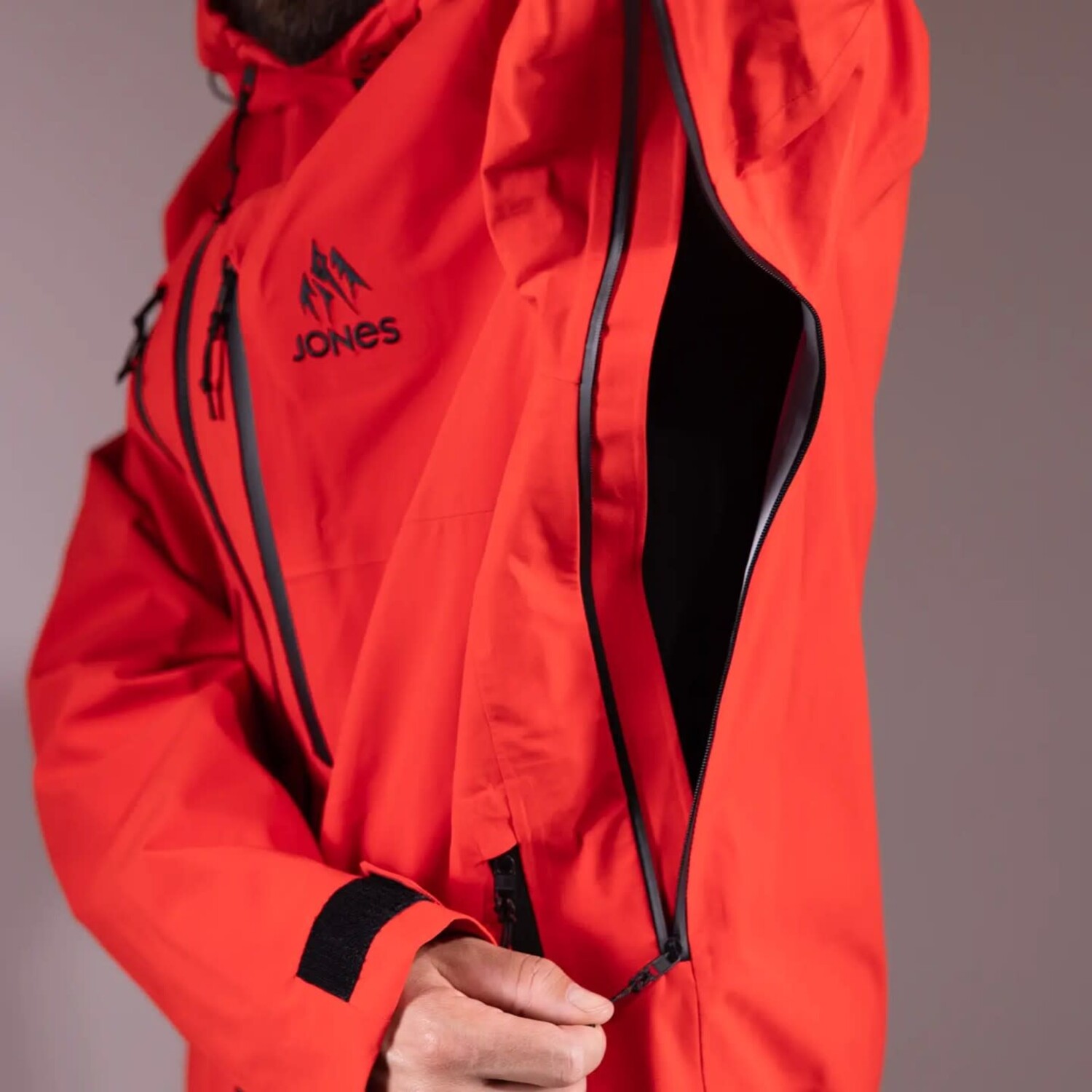 Jones Shralpinist Str Rec Jacket 2025 (Mens) | Lava Red - The Drop