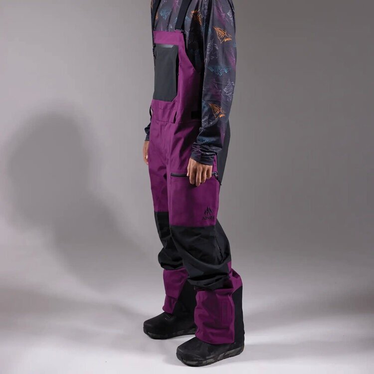 Jones Jones Mtn Surf Rec Bib 2025 (Mens) | Deep Purple