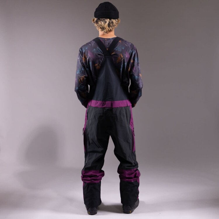 Jones Jones Mtn Surf Rec Bib 2025 (Mens) | Deep Purple