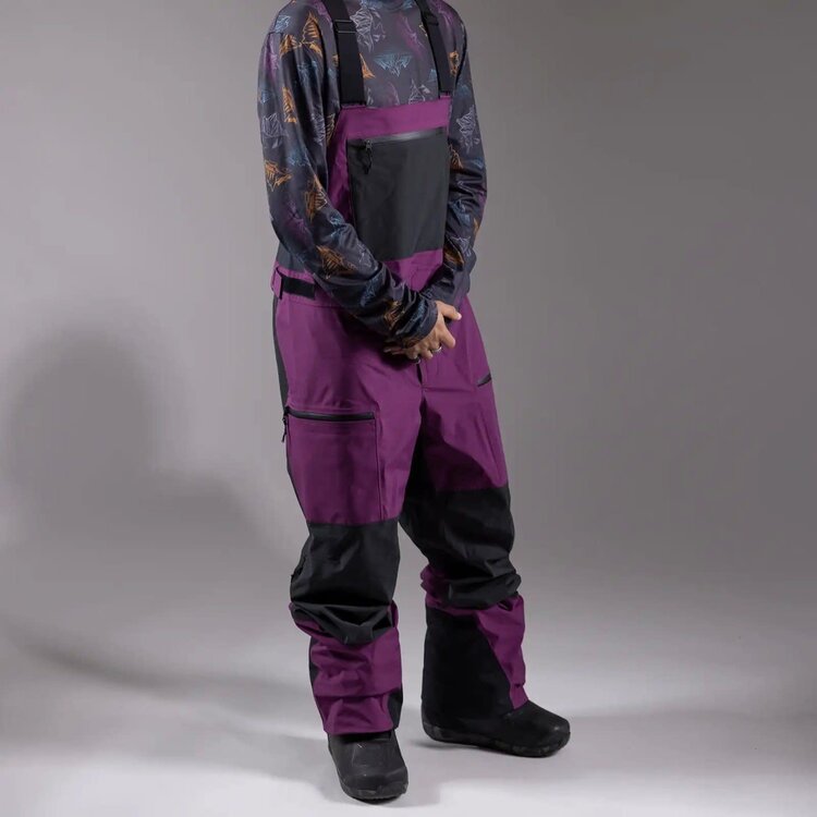 Jones Jones Mtn Surf Rec Bib 2025 (Mens) | Deep Purple