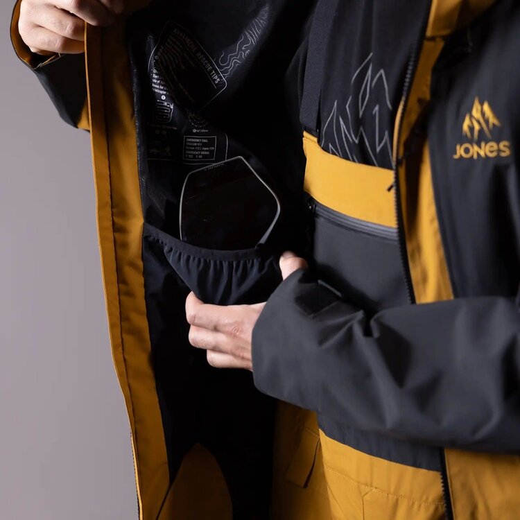 Jones Jones Mtn Surf Rec Shell Jacket 2025 (Mens) | Deep Purple