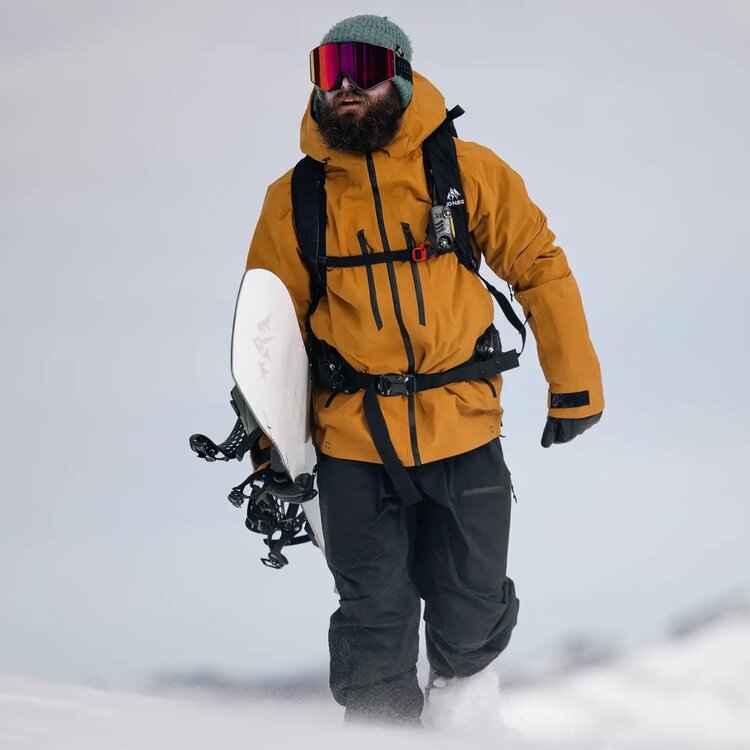 Jones Jones Shralpinist Str Rec Bib 2026 (Mens) | Stealth Black