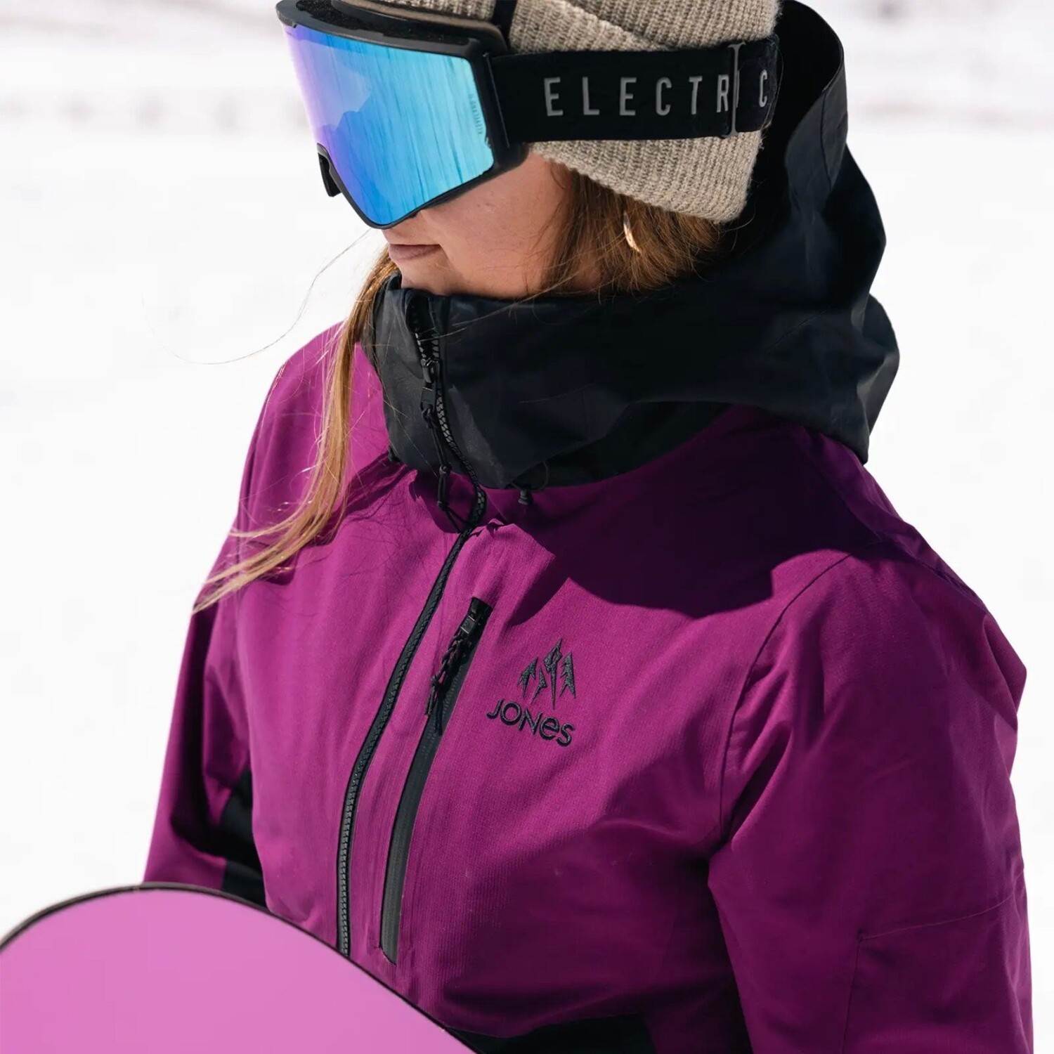 Jones Mtn Surf Rec Jacket 2025 (Womens) | Deep Purple - The Drop
