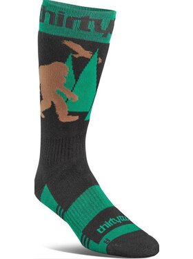 Thirty Two 32 Double Sock 2026 (Mens) | Black/Green