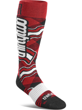 Thirty Two 32 Signature Merino Sock 2026 (Mens) | Red/Black