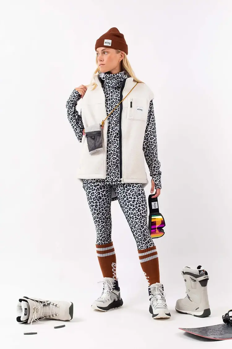 Eivy Eivy Icecold Gaiter Top 2026 (Womens) | Snow Leopard