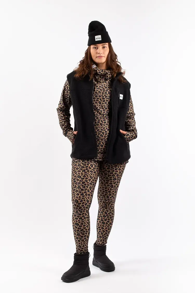 Eivy Eivy Lumberjackie Sherpa Vest (Womens) 2027 | Black