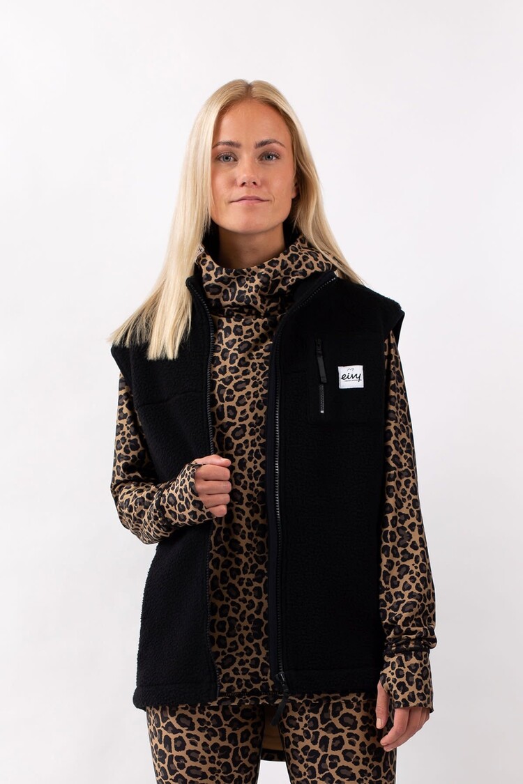 Eivy Eivy Lumberjackie Sherpa Vest (Womens) 2027 | Black