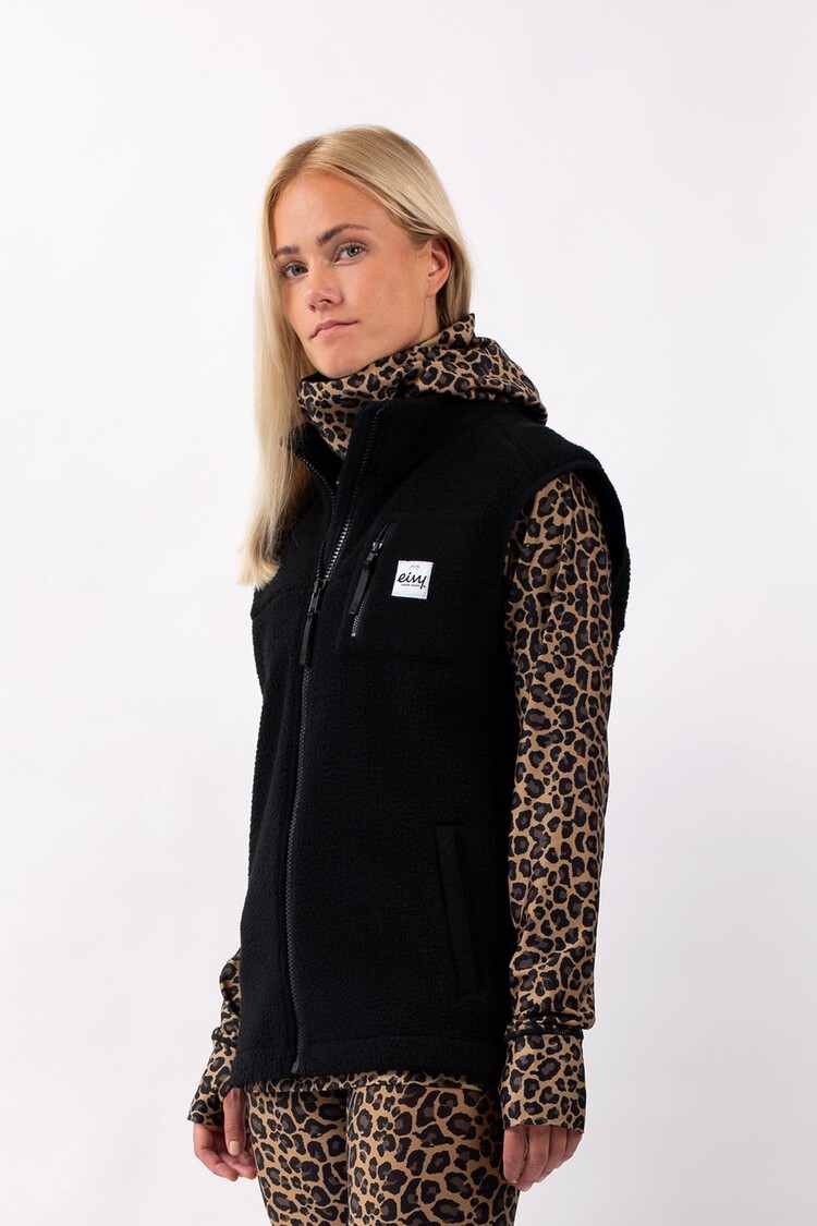 Eivy Eivy Lumberjackie Sherpa Vest (Womens) 2027 | Black