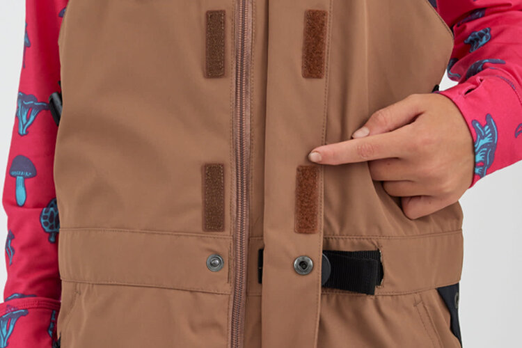 Airblaster Airblaster Beast Bib 2026 (Youth) | Vintage Black