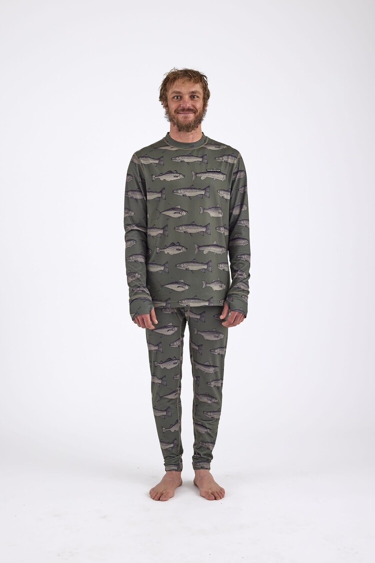 Airblaster Airblaster Base Layer Top 2026 (Mens) | Olive Fish