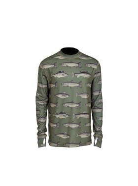 Airblaster Airblaster Base Layer Top 2026 (Mens) | Olive Fish
