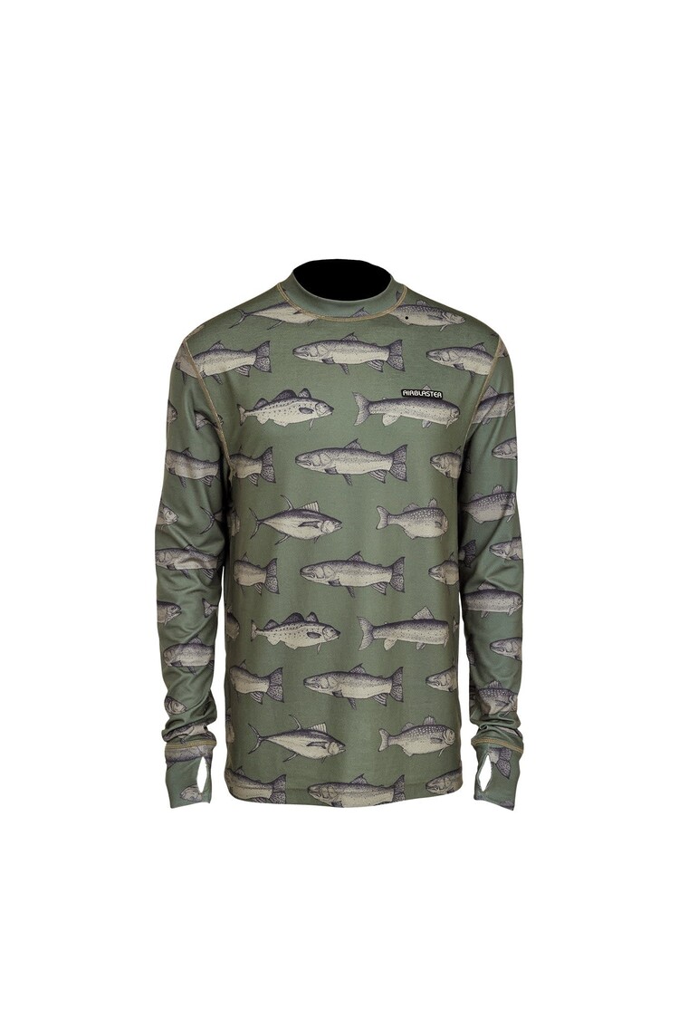 Airblaster Airblaster Base Layer Top 2026 (Mens) | Olive Fish