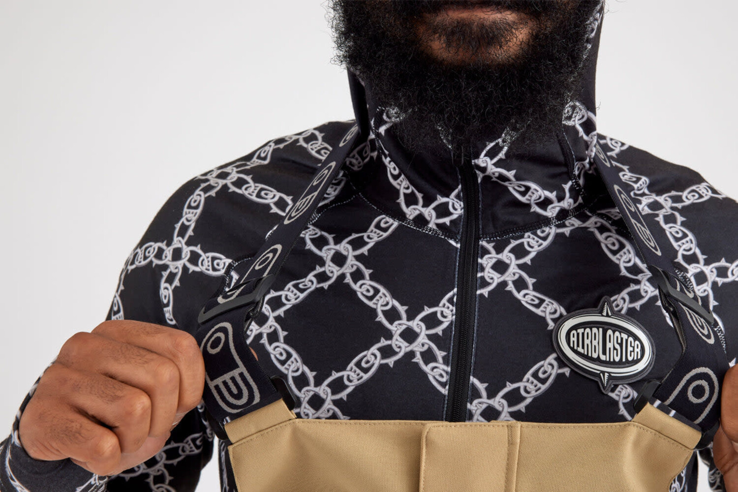 Airblaster Stretch Krill Bib 2025 (Mens) | Cocard Thunder - The