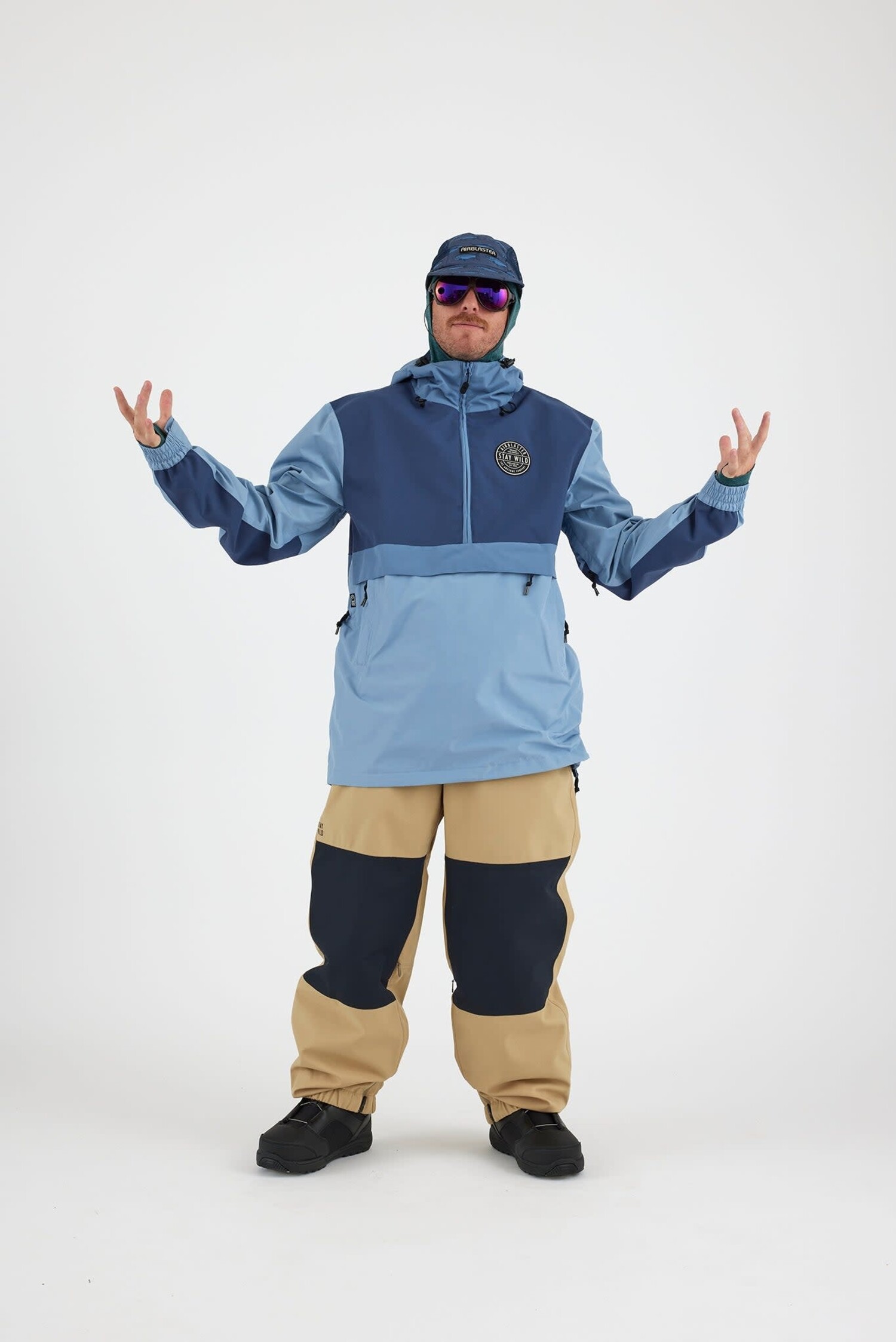 Airblaster Trenchover Jacket 2025 (Mens) | Mist - The Drop Rideshop