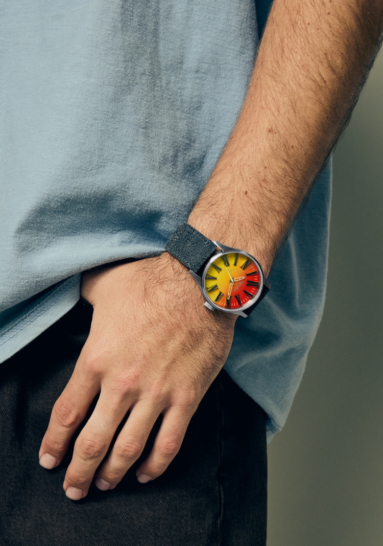 Nixon Nixon Nirvana Sentry Leather | Unplug Fade