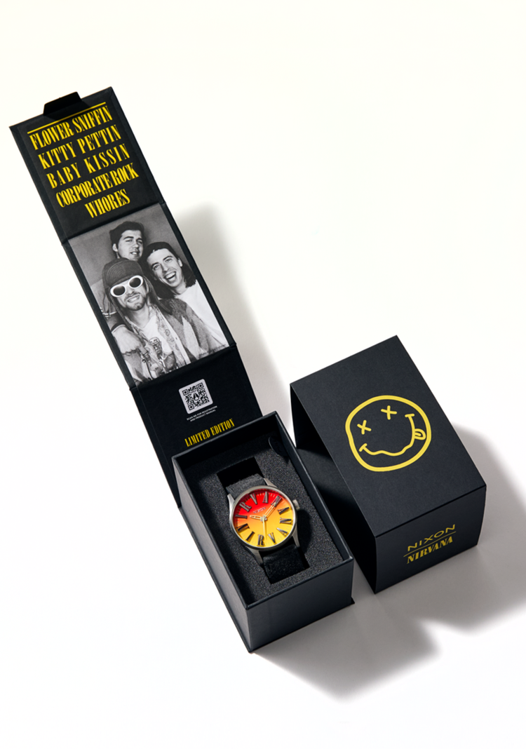 Nixon Nixon Nirvana Sentry Leather | Unplug Fade